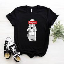Load image into Gallery viewer, 2020 Tees Women T Shirt Print Letter T-shirt Casual White Black Pink Short Sleeve Cotton Tops Summer Brand clothing
